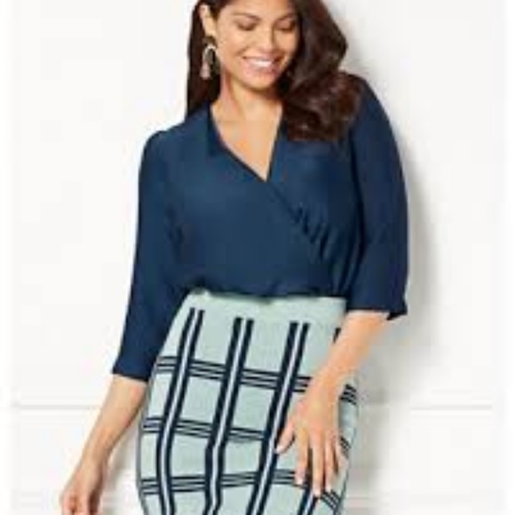 Wrap Bodysuit Top Red - Picture 2 of 4